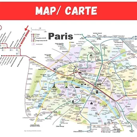 Maison De Brique- Cinema Room-baby-foot - 10min A Pieds Gare Rer A- Tres Proche Arena La Defense Et Paris Holiday home *